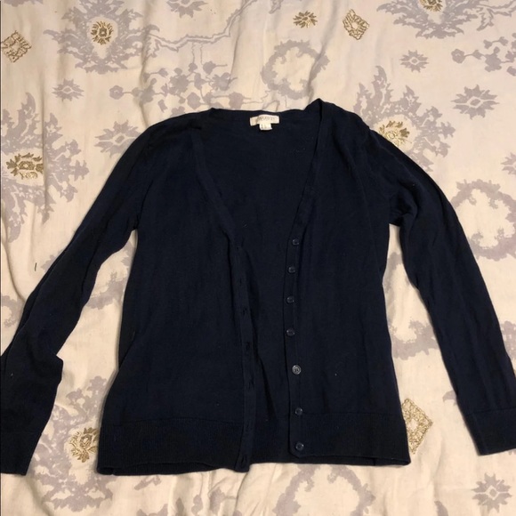 Navy Cardigan - Picture 1 of 2
